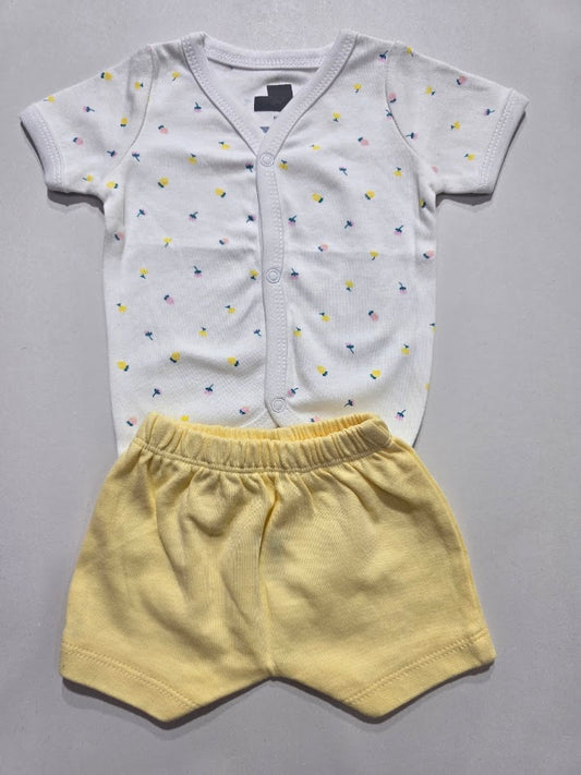 Baby's jablas shorts set