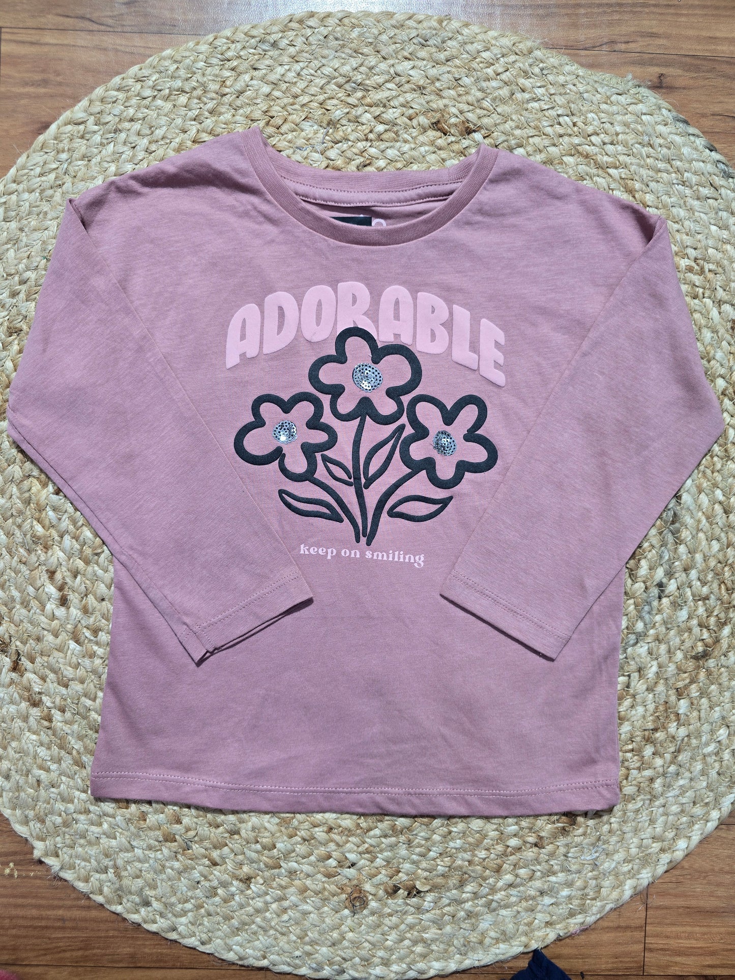 Girl's t-shirt - keep smile