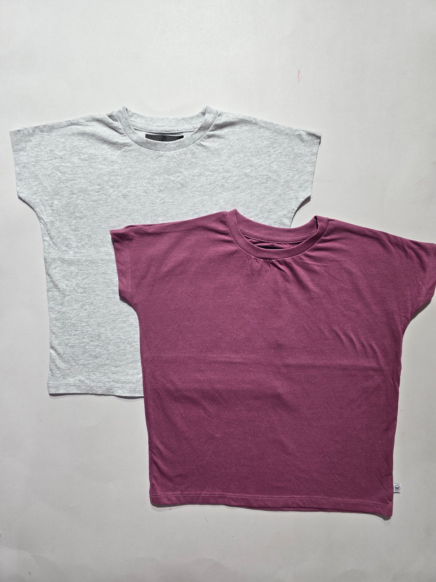 Girl's cap sleeve t-shirt - (2pcs combo)13