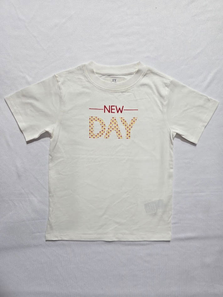 Girl's t-shirt - new day