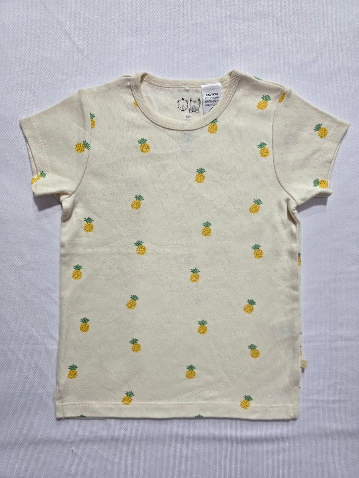 Girl's t-shirt - mini pineapple