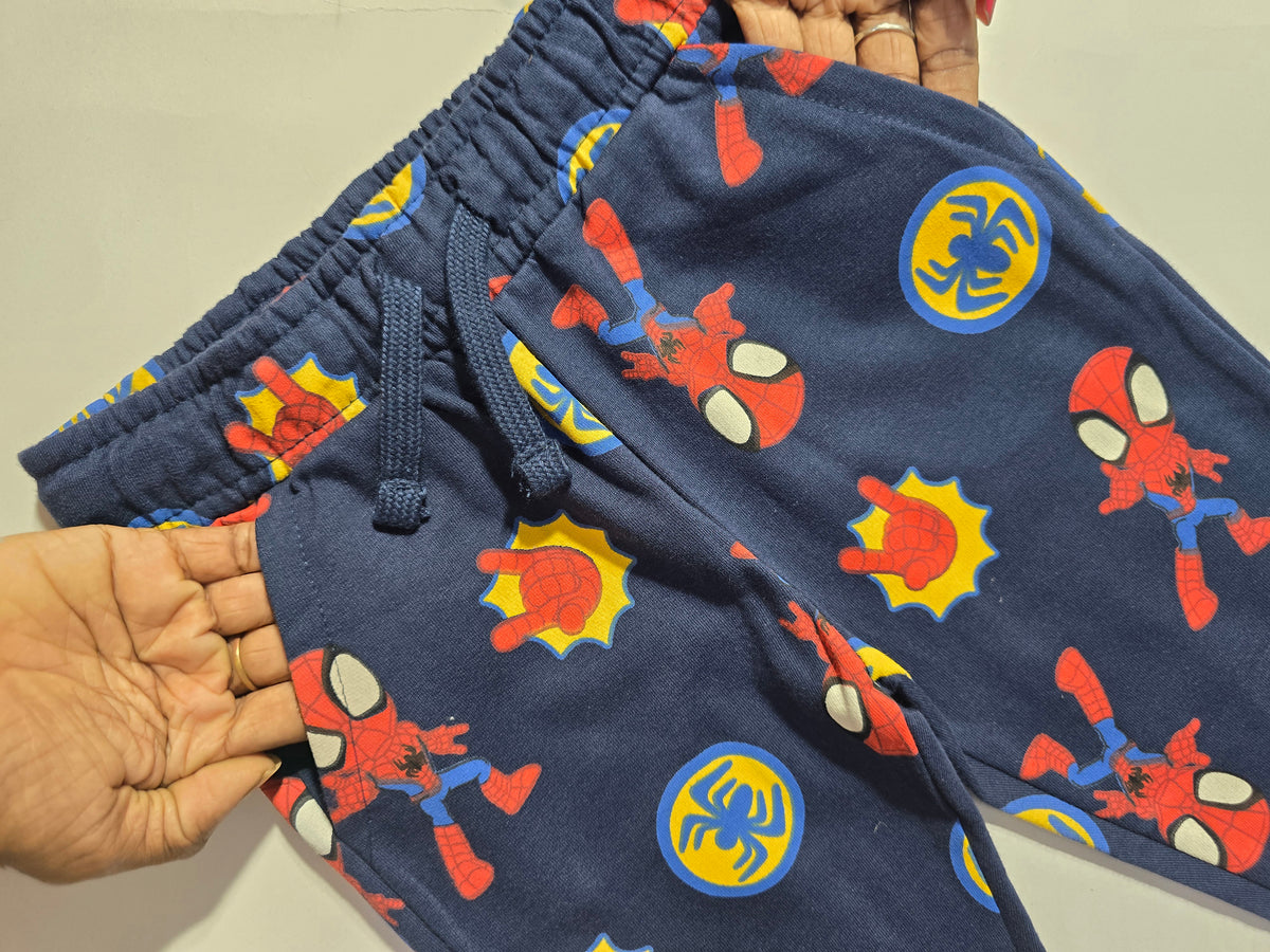 Boy's hoodie pant set - spider