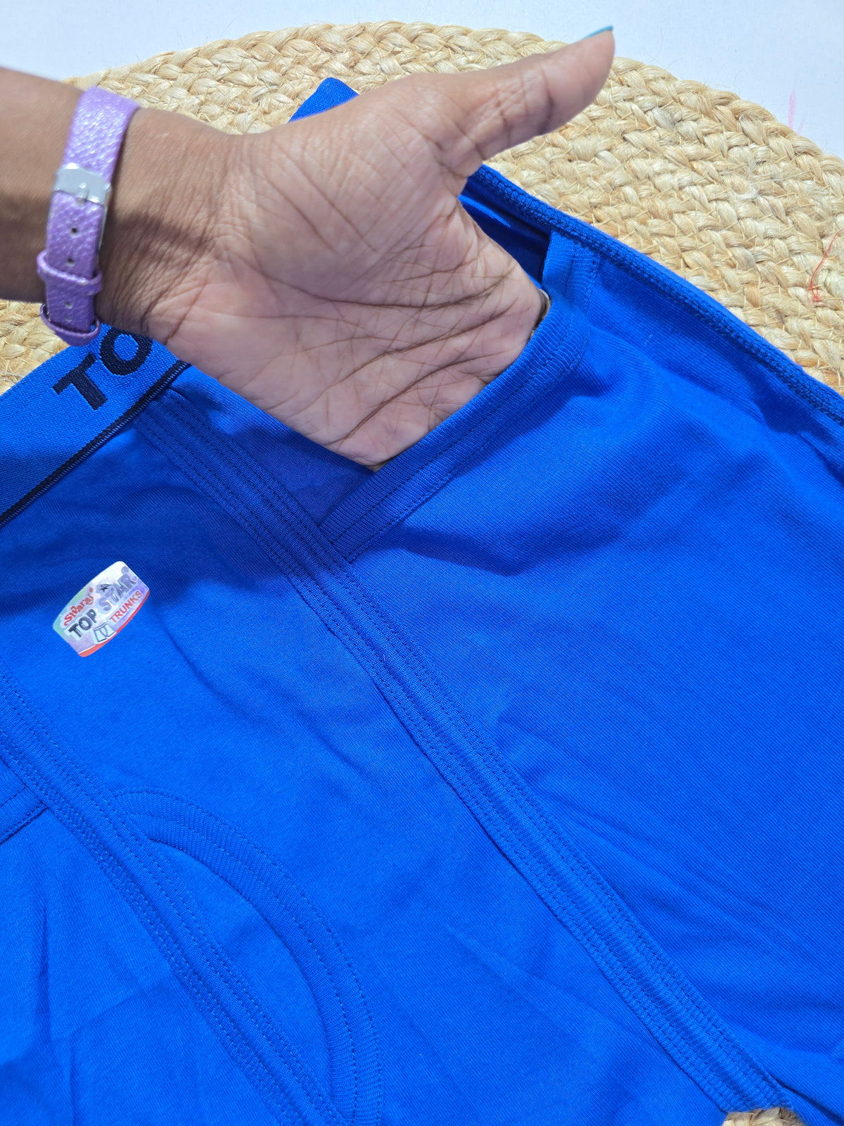 Men's trunk - royal blue