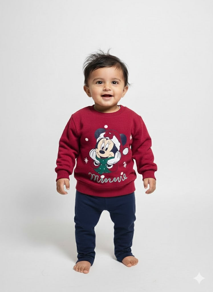Baby's loop knit t-shirt