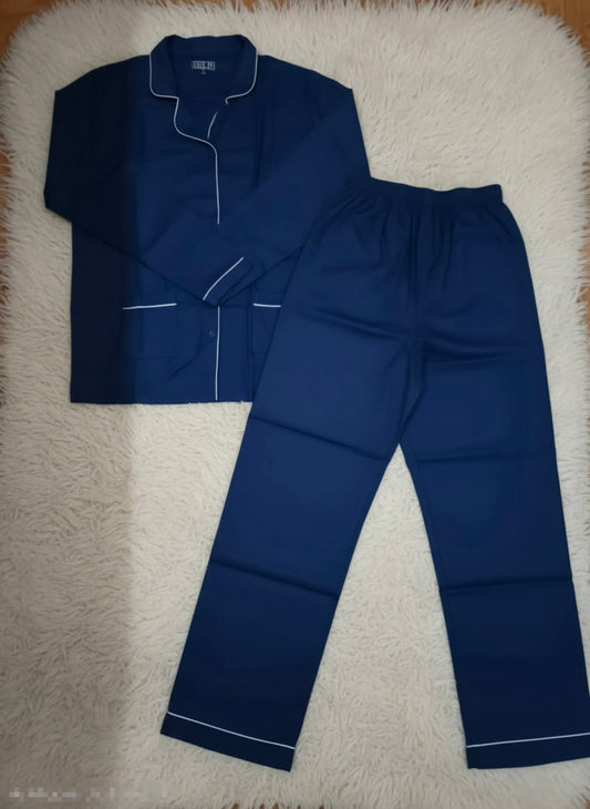 Women's FS night suit - navy pant set