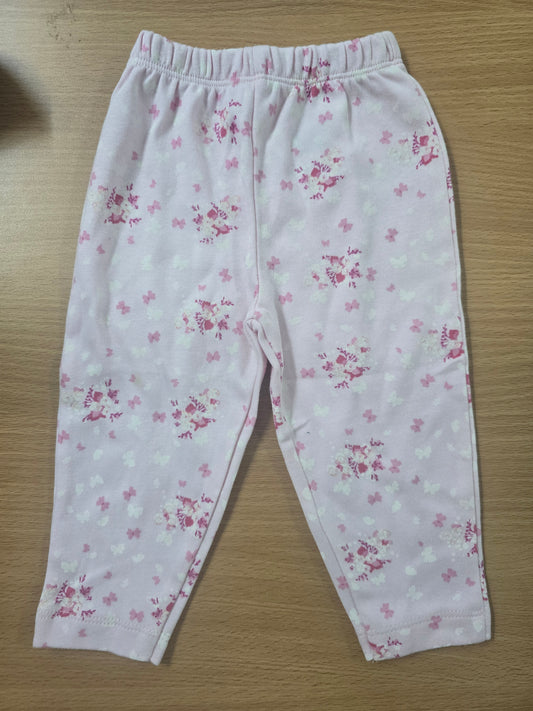 Baby's pants - pink blossom