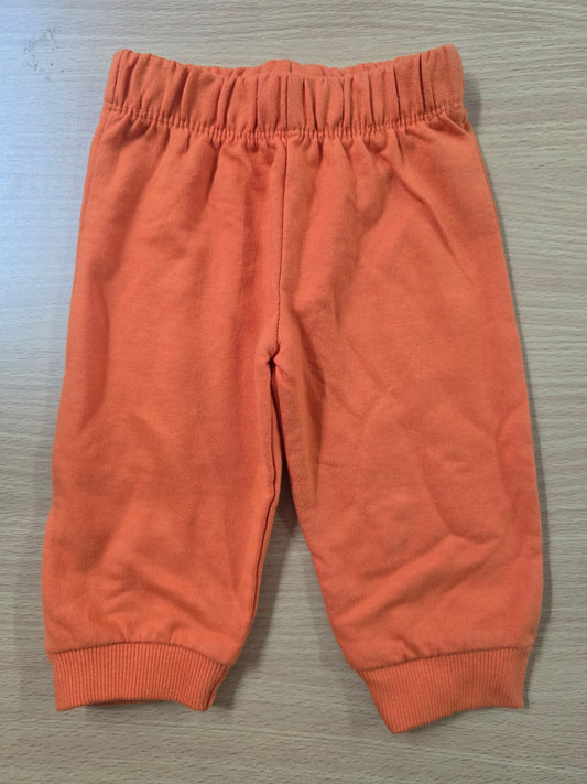 Baby's loop knit pants - orange