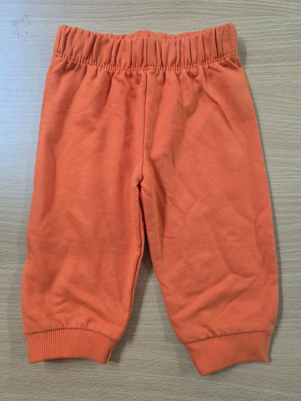 Baby's loop knit pants - orange