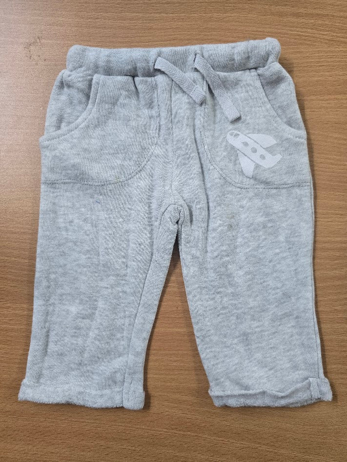 Baby's loop knit pants - plane