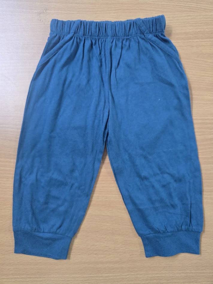 Baby's pants - teal blue