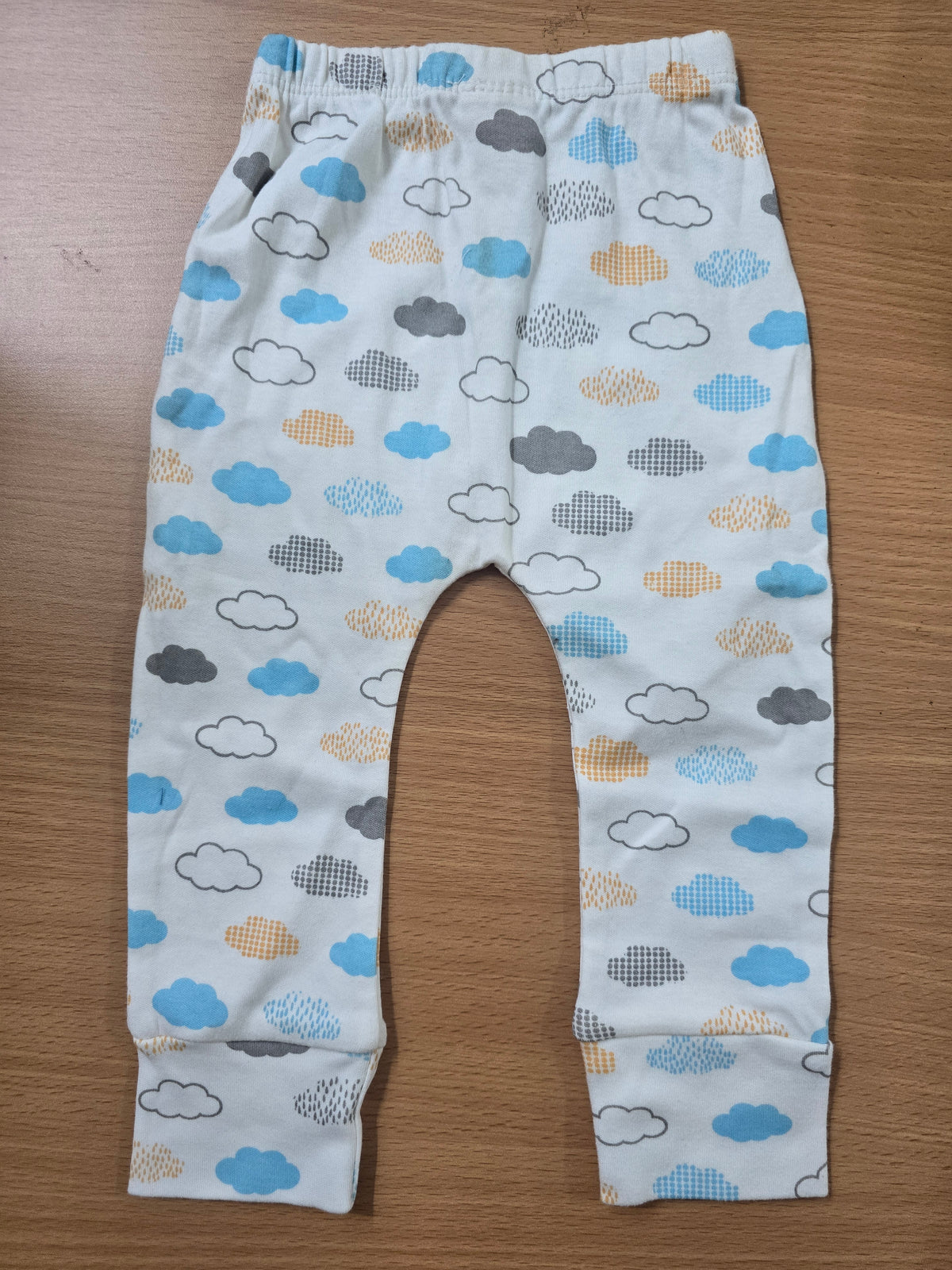 Baby's pants - clouds