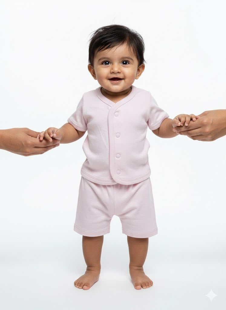 Baby's jablas shorts set