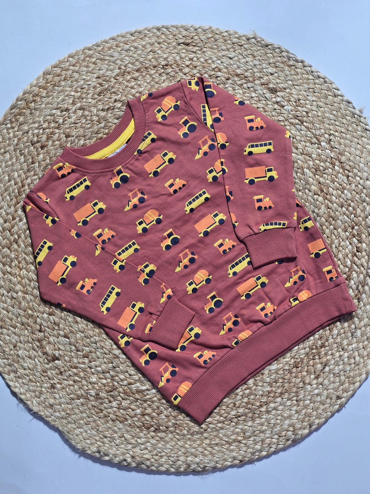 Baby's loop knit t-shirt - bus& trucks