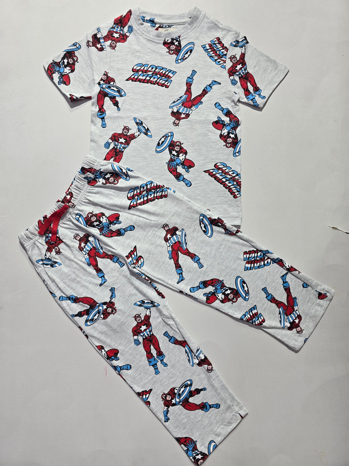 Unisex pant co-ord set - captain america