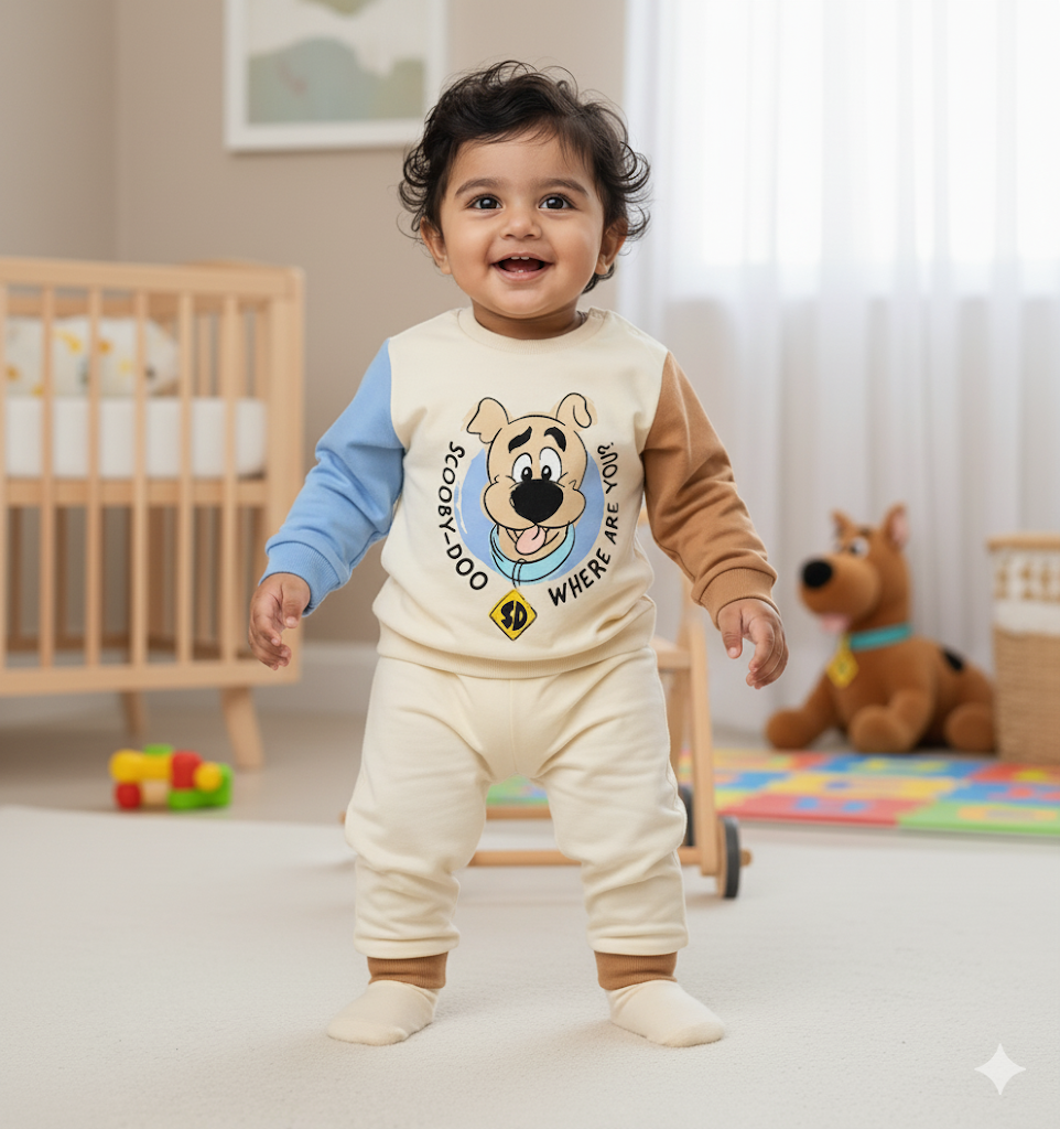 Baby's loop knit t-shirt