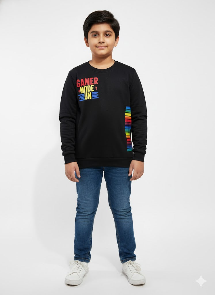 Boy's loop knit t-shirt
