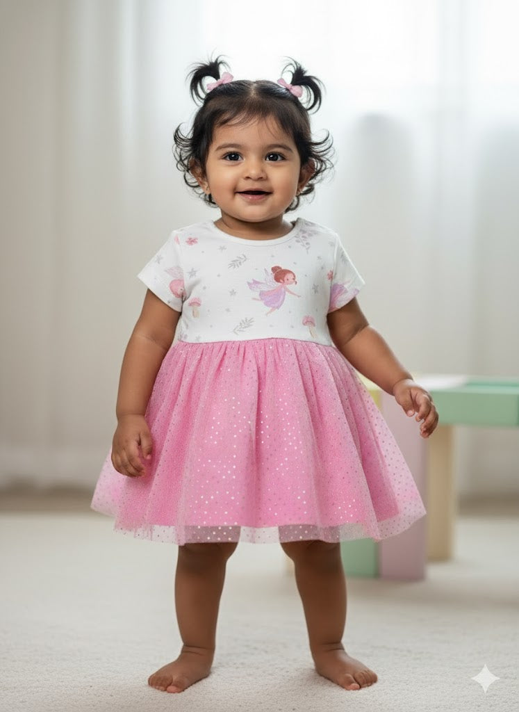 Baby's net frock