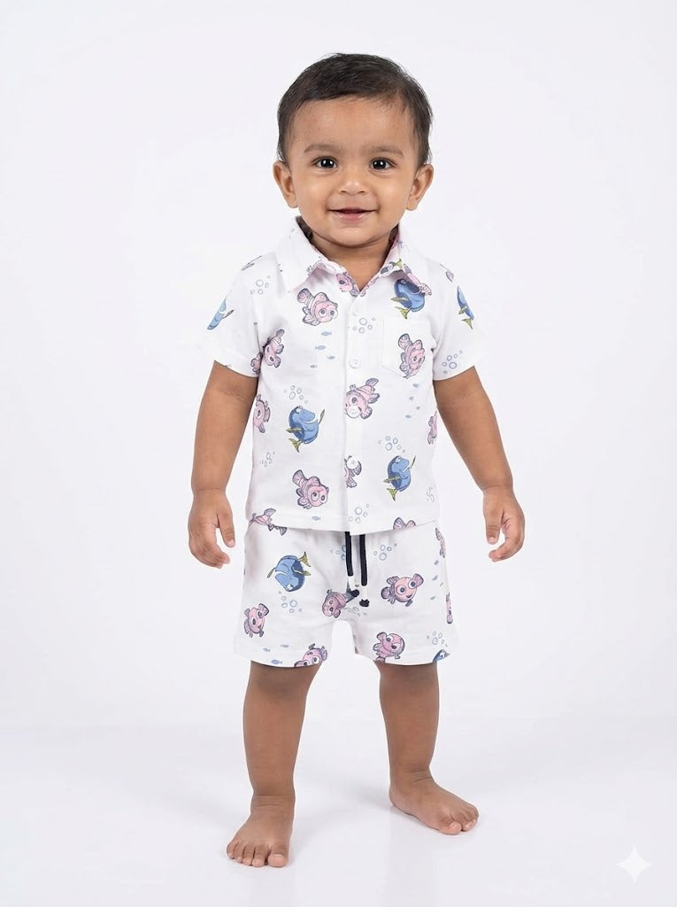 Baby's shorts set