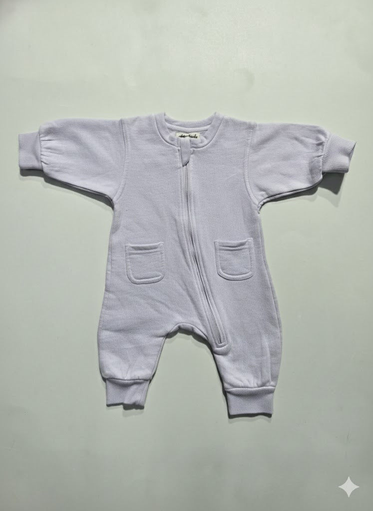 Baby's FS loop knit jumpsuit