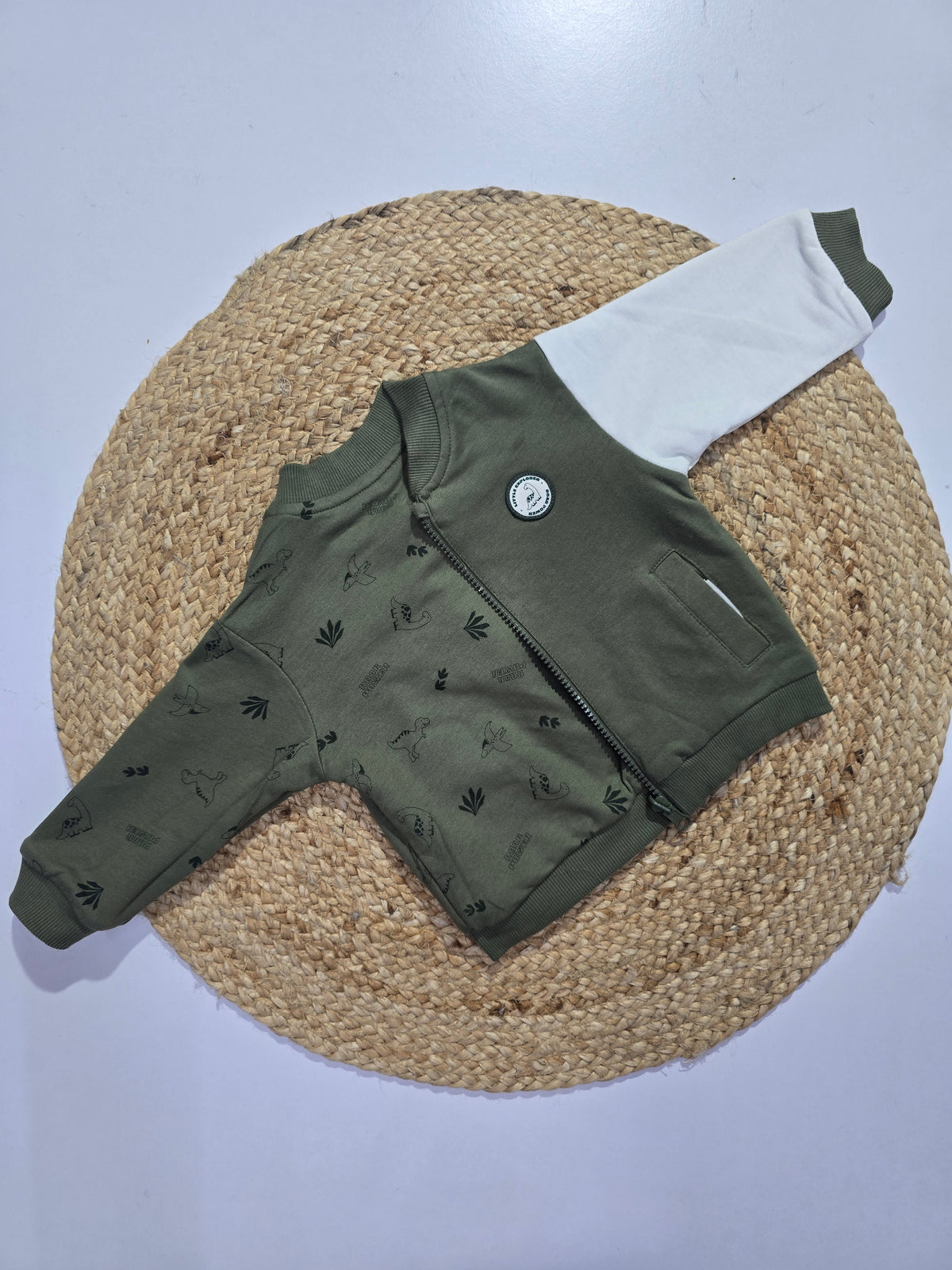 Boy's jerkin (2 SIDE WEAR) - green