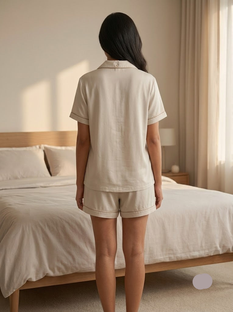 Women's night suit - sandle short set