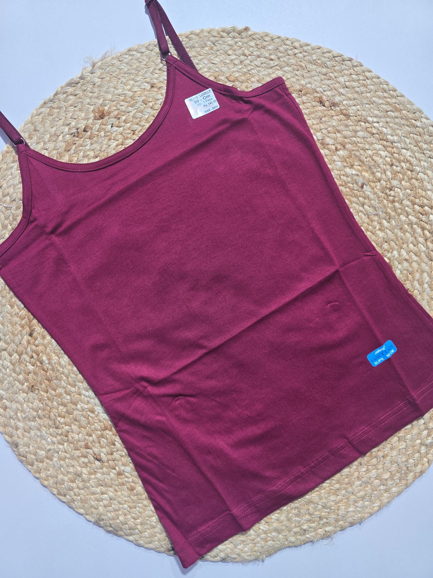 Women's slips - maroon