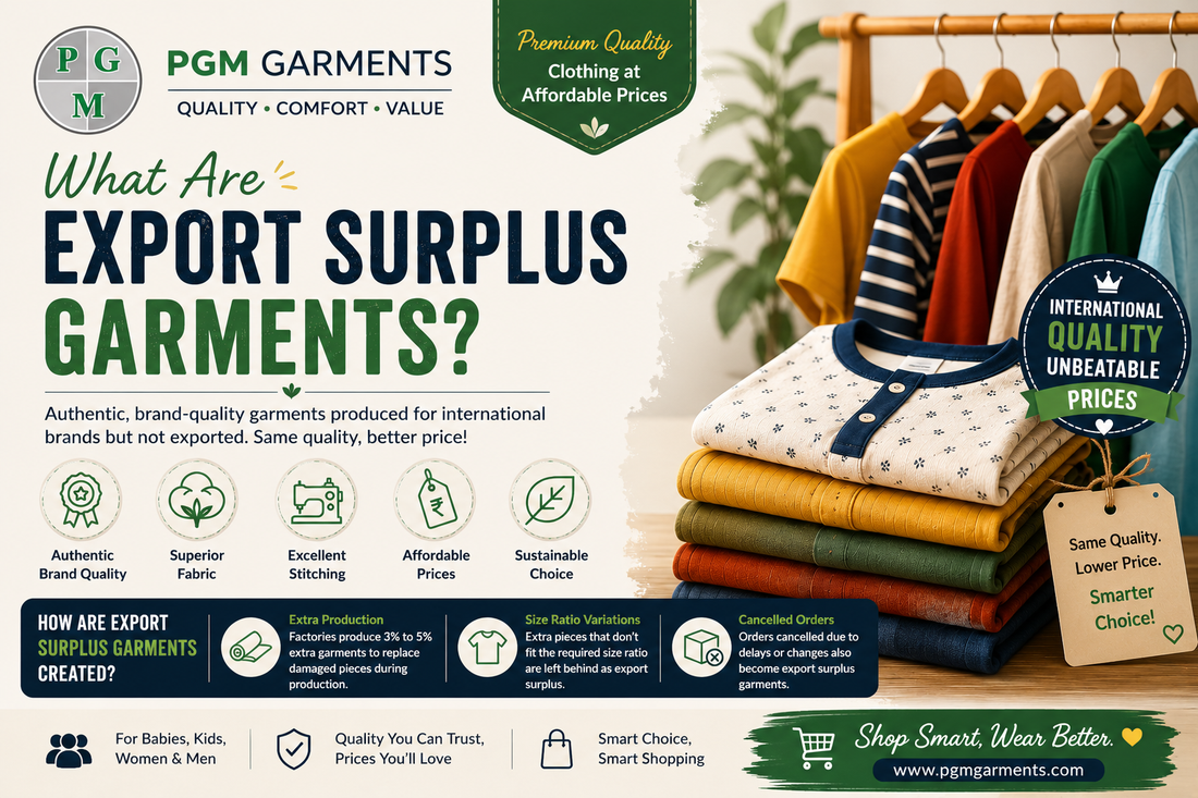 What Are Export Surplus Garments? A Complete Guide to Quality Clothing at Affordable Prices