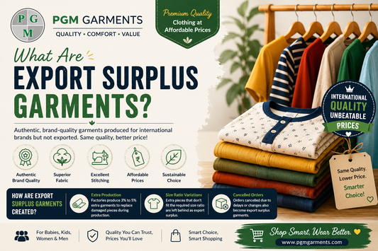 What Are Export Surplus Garments? A Complete Guide to Quality Clothing at Affordable Prices