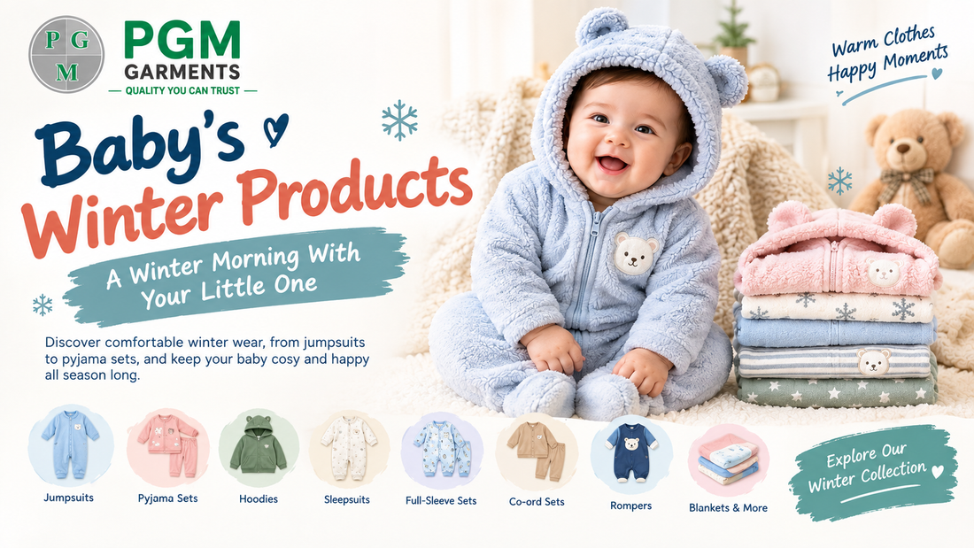 Baby's Winter Products: A Winter Morning With Your Little One