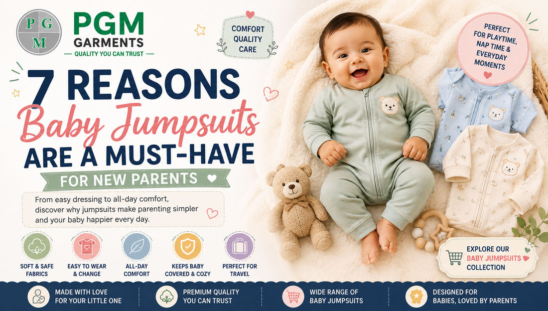 7 Reasons Baby Jumpsuits Are a Must-Have for New Parents