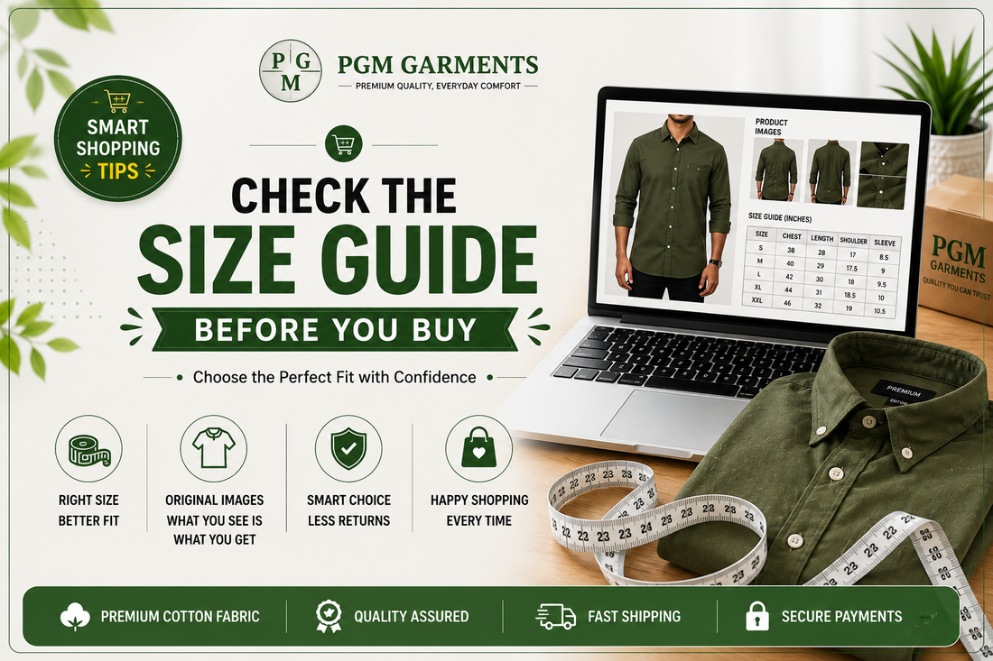 Why You Should Always Check the Size Guide and Product Images Before Buying Clothes Online