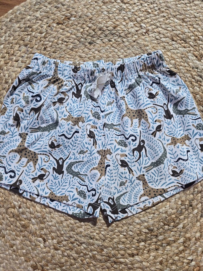 Girl's shorts - jungle