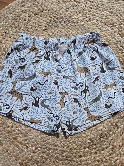 Girl's shorts - jungle