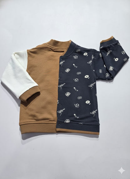 Boy's winter special jerkin (2 SIDE WEAR)