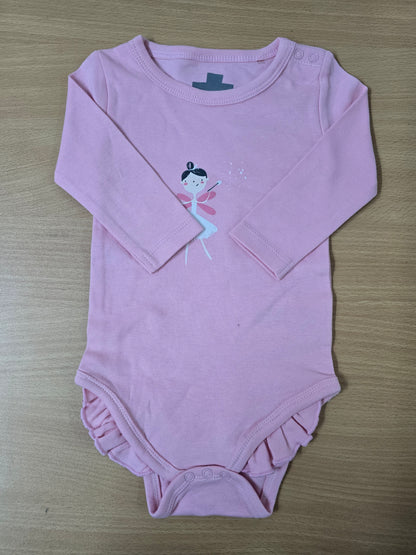 Baby's FS rompers - Pink Angel