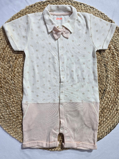 Baby's half jumpsuit - shells