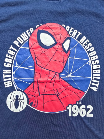 Boy's t-shirt - blue spider