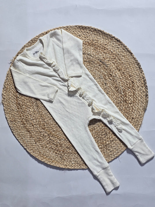 Baby's FS jumpsuit - Zip frill