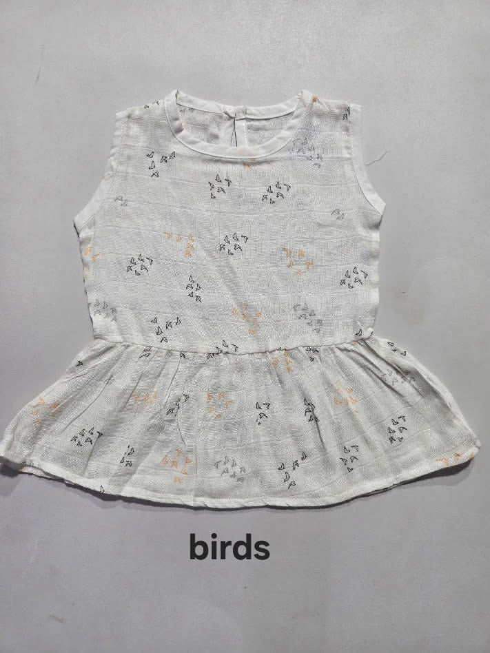 Baby's muslin frock