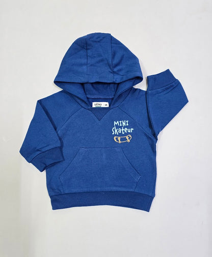 Baby's loop knit hoody