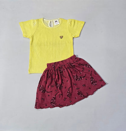 Baby's skirt set
