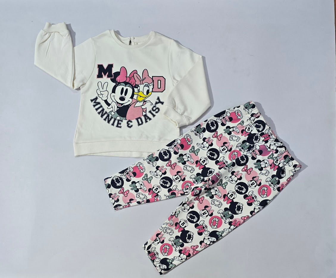 Baby's loop knit pant set