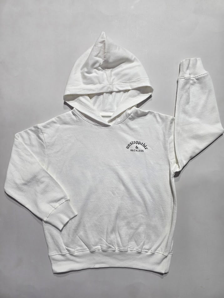 Girl's loop knit hoody