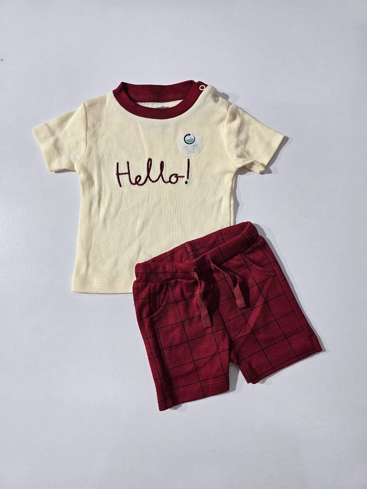 Baby's shorts set