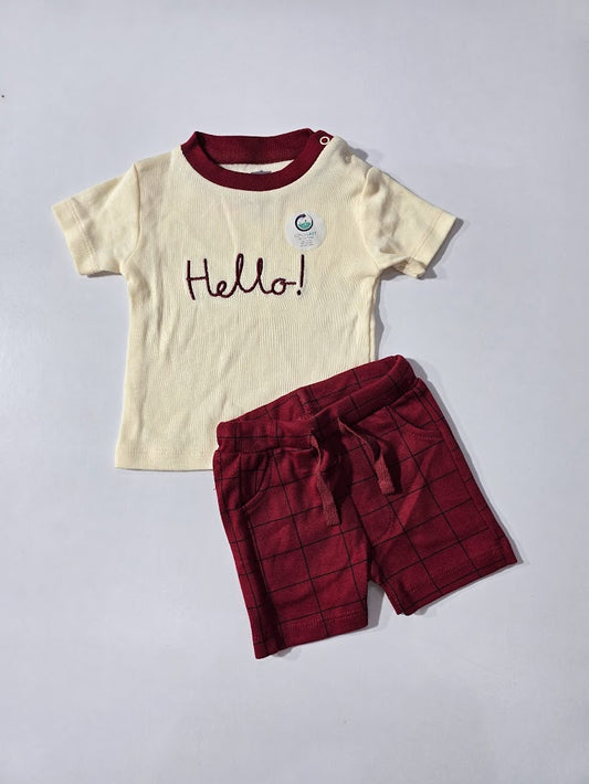 Baby's shorts set