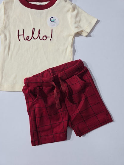Baby's shorts set