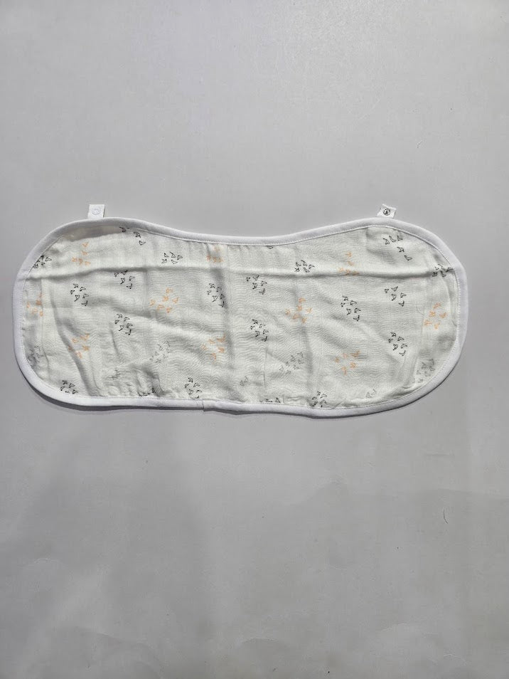 Baby's muslin cotton burp cloth (single pcs)
