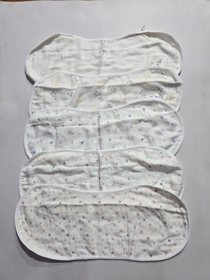 Baby's muslin cotton burp cloth (single pcs)