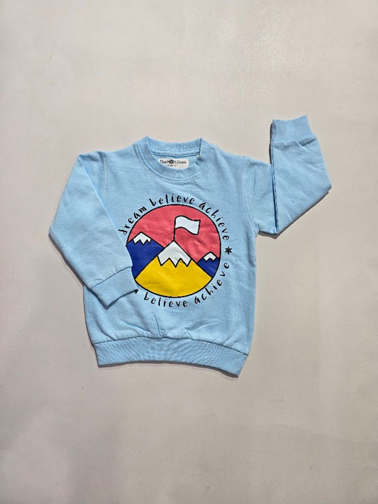 Baby's loop knit t-shirt