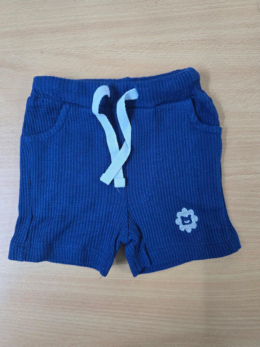 Baby's Shorts - Navy Face